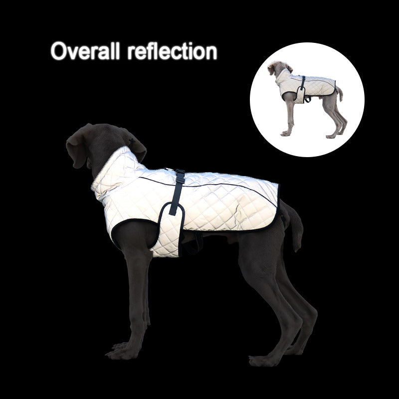 Reflective Pet Full Body Tactical Jacket: Safeguard Your Furry Friend