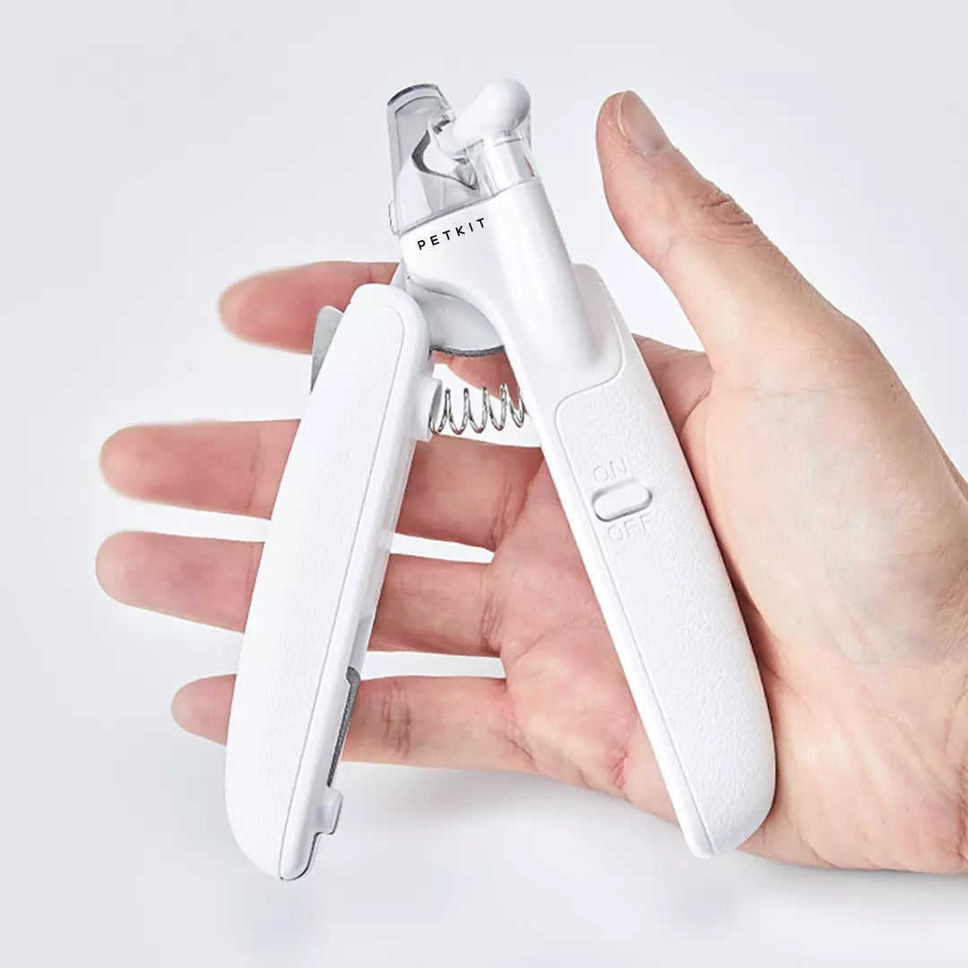 Professional Pet Nail Clipper With LED Light Grooming Trimmer Tool