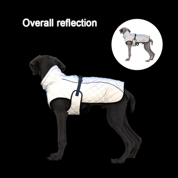 Reflective Pet Full Body Tactical Jacket: Safeguard Your Furry Friend